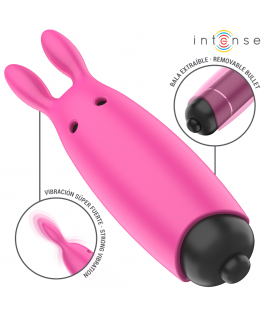 INTENSE - HOPPER ROSA VIBRANTE BULLET 8,3 X 2,4 CM