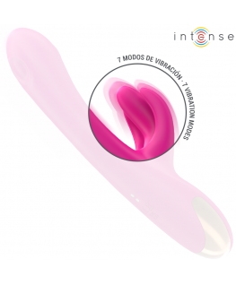 INTENSE - VIBRATORE MULTIFUNZIONE CONIGLIO BRITNEY 23 CM ROSA