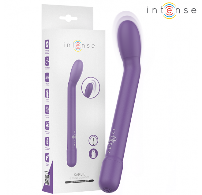 INTENSE - KARLIE STIMOLATORE PUNTO G RICARICABILE VIOLA