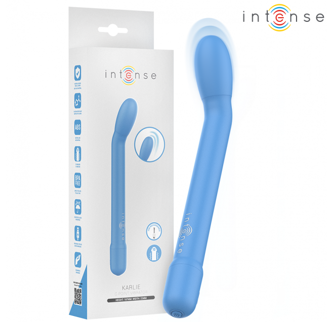 INTENSE - KARLIE STIMOLATORE PUNTO G RICARICABILE BLU
