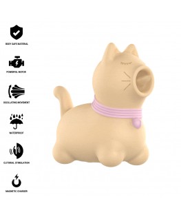 INTENSE - STIMOLATORE TOLOSA CON LINGUA ROTANTE A 360° GIALLO