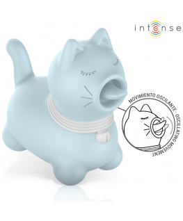 INTENSE - STIMOLATORE DUCHESS CON LINGUA ROTANTE 360º BLU
