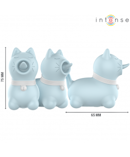 INTENSE - STIMOLATORE DUCHESS CON LINGUA ROTANTE 360º BLU