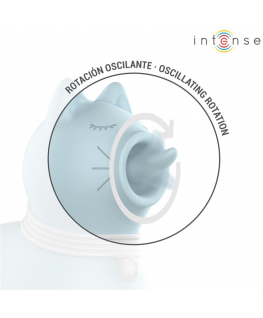 INTENSE - STIMOLATORE DUCHESS CON LINGUA ROTANTE 360º BLU