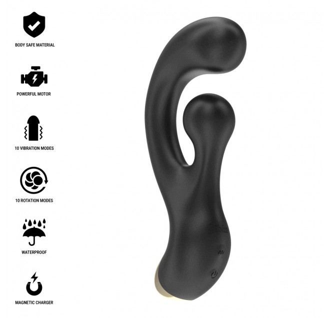 IBIZA - STIMOLATORE VIBRANTE E ROTANTE