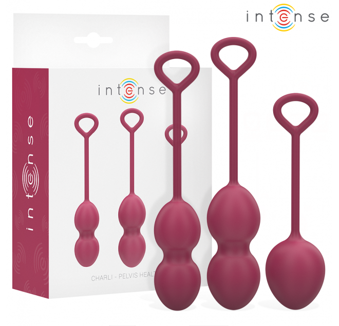 INTENSE - KIT PALLINE KEGEL CHARLI BORDEAUX