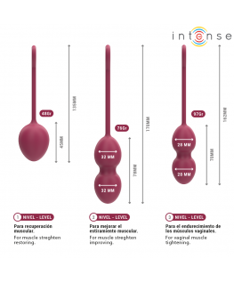 INTENSE - KIT PALLINE KEGEL CHARLI BORDEAUX