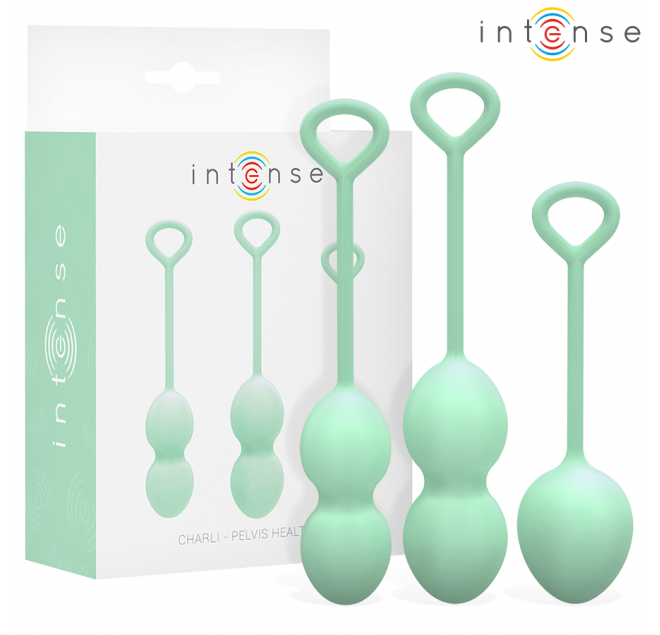 INTENSE - KIT PALLINE KEGEL CHARLI VERDE CHIARO
