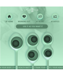 INTENSE - KIT PALLINE KEGEL CHARLI VERDE CHIARO