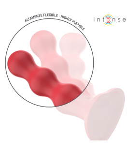 INTENSE - CODY VIBRATORE CON VENTOSA TELECOMANDO ROSSO