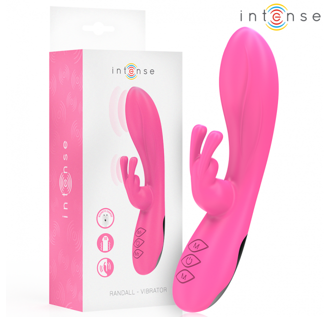 INTENSE - VIBRATORE RANDALL RABBIT 10 VIBRAZIONI ROSA