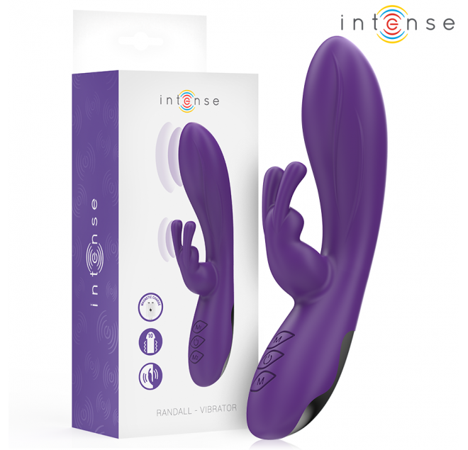INTENSE - VIBRATORE RANDALL RABBIT 10 VIBRAZIONI VIOLA