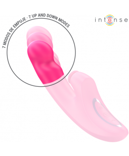 INTENSE - VIBRATORE EMI 13,5 CM MULTIFUNZIONE 3 IN 1 10 VIBRAZIONI ROSA