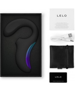 LELO - ENIGMA WAVE MASSAGGIATORE A TRIPLA VIBRAZIONE NERO