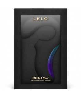 LELO - ENIGMA WAVE MASSAGGIATORE A TRIPLA VIBRAZIONE NERO