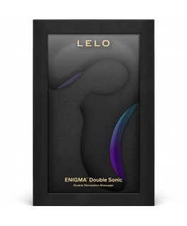 LELO - ENIGMA DOUBLE SONIC VIBRATOR POINT G NERO