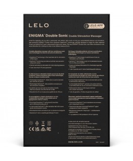 LELO - ENIGMA DOUBLE SONIC VIBRATOR POINT G CYBER PURPLE