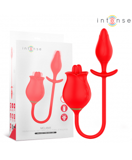 INTENSE - MELANIE STIMOLATORE DOPPIO PER CLITORIDE CON LINGUA A ZIGZAG