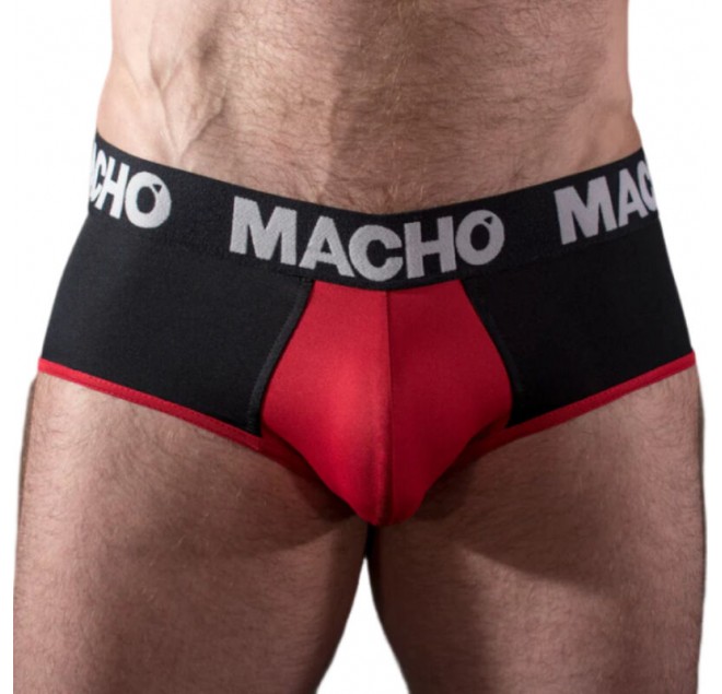 MACHO - MS26N SLIP NERO/ROSSO L