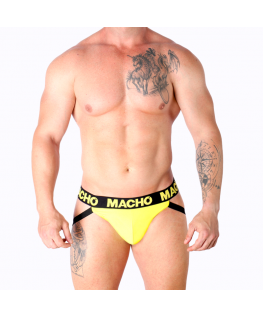 MACHO - MX25A JOCK LYCRA GIALLO S