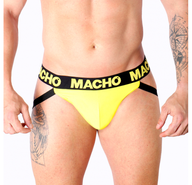 MACHO - MX25A JOCK LYCRA GIALLO M