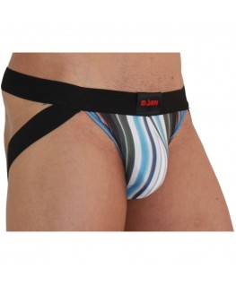 BURN - 009 JOCK MULTICOLORE / NERO L