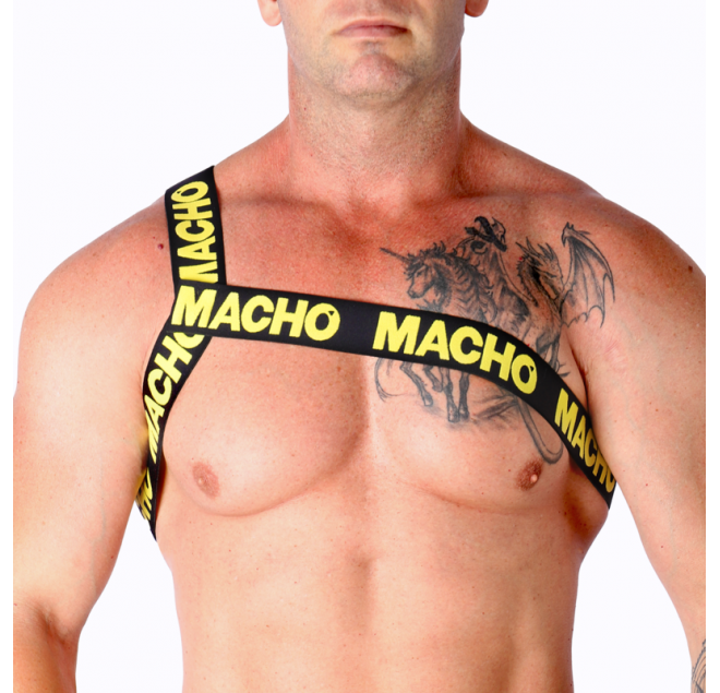 MACHO - PETTORINA ROMANA GIALLA S/M