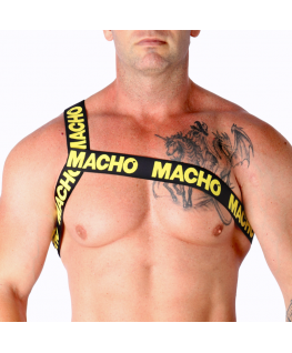 MACHO - PETTORINA ROMANA GIALLA L/XL