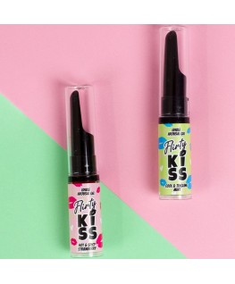 SECRETPLAY - GEL PER BACI CIVATRICI CON EFFETTI SESSUALI ORALI FRAGOLA E MENTA 2 x 8 GR