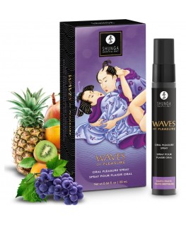 SHUNGA - WAVES PLEASURE SPRAY ORALE SEDUCENTE FRUTTI ESOTICI 20 ML
