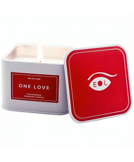 EYE OF LOVE - CANDELA DA MASSAGGIO ONE LOVE PER DONNE 150 ML EYE OF LOVE - CANDELA DA MASSAGGIO ONE LOVE PER DONNE 150 ML che trovi in offerta solo su SexyShopOnline a -35% di sconto