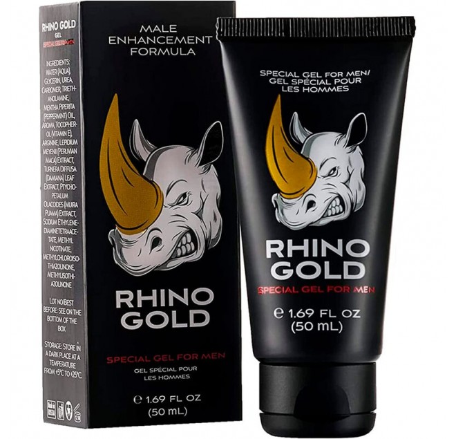 RHINO GOLD - GEL SPECIALE PER UOMO 50 ML