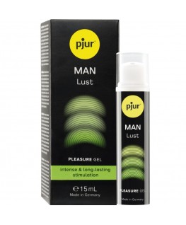 PJUR - MAN LUST PLEASURE GEL STIMOLAZIONE INTENSA E DI LUNGA DURATA 15 ML