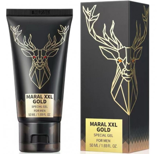 MARAL GEL - GEL SPECIALE XXL GOLD PER UOMO 50 ML