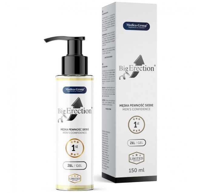 MEDICA GROUP - GEL INTIMO PER EREZIONI GRANDI PER UOMO 150 ML