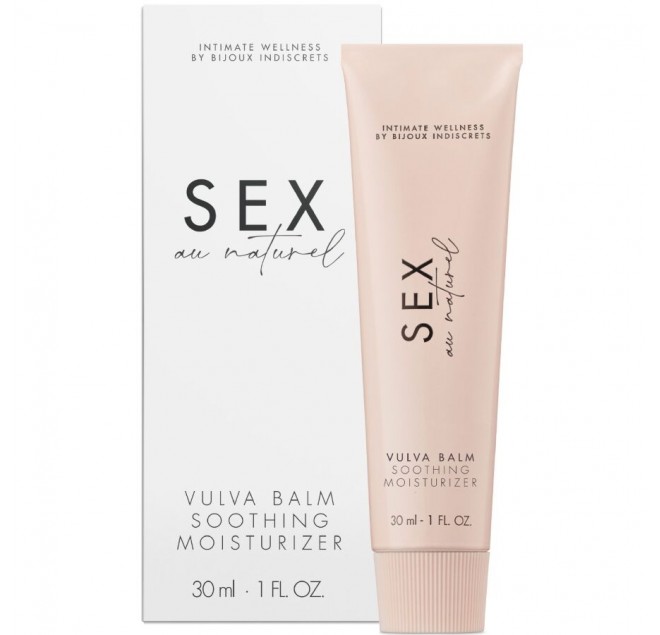 BIJOUX INDISCRETS - SEX AU NATUREL BALSAMO VULVA IDRATANTE LENITIVO 30 ML
