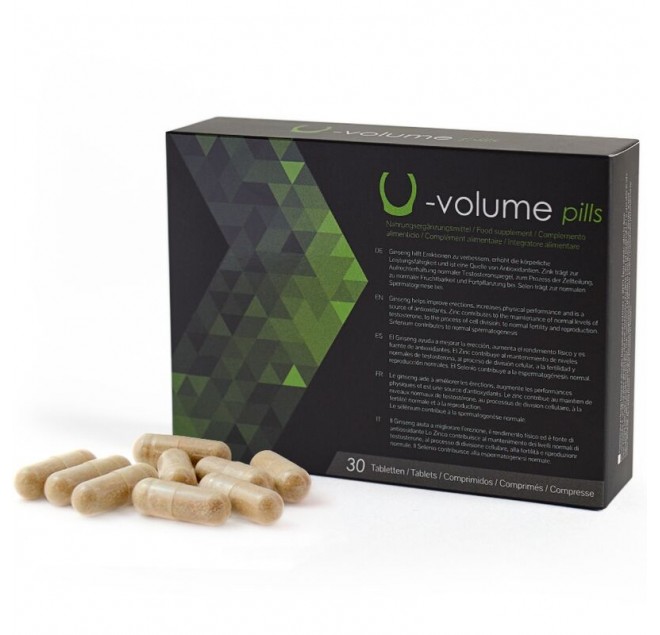 500 COSMETICS - U-VOLUME AUMENTA LA QUALITÀ E LA QUANTITÀ DELLO SPERMA - 30 CAPSULE