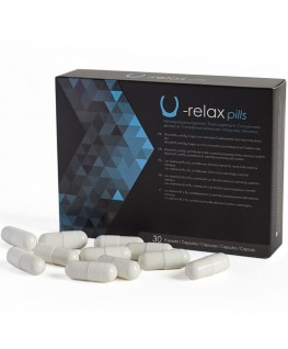 500 COSMETICS - CAPSULE U-RELAX RILASSAMENTO E RIDUZIONE DELL'ANSIA - 30 CAPSULE.