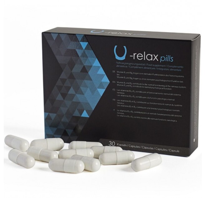 500 COSMETICS - CAPSULE U-RELAX RILASSAMENTO E RIDUZIONE DELL'ANSIA - 30 CAPSULE.