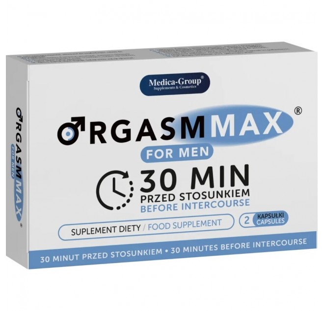 MEDICA GROUP - ORGASM MAX PER UOMINI 2 CAPSULE