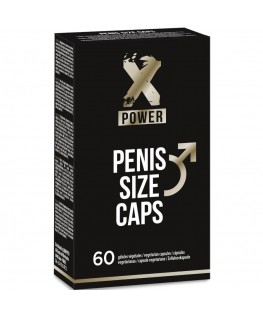 XPOWER - CAPSULE PER INGRANAGGI DEL PENE PER EREZIONI MIGLIORATE 60 CAPSULE