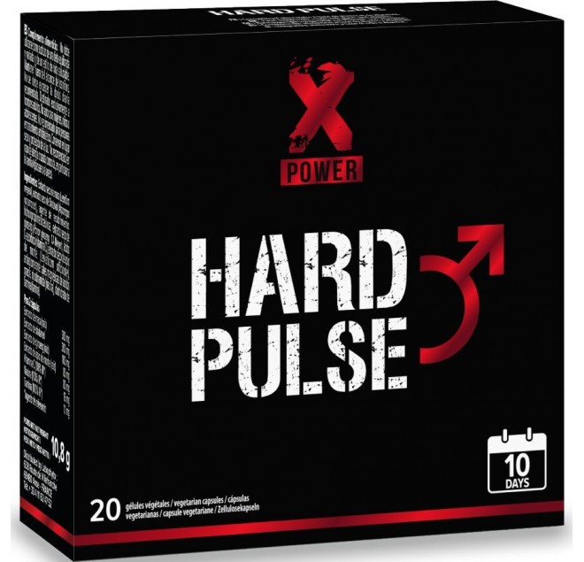 XPOWER - TRATTAMENTO HARD PULSE EXPRESS 10 GIORNI DI EREZIONE E RESISTENZA 20 CAPSULE
