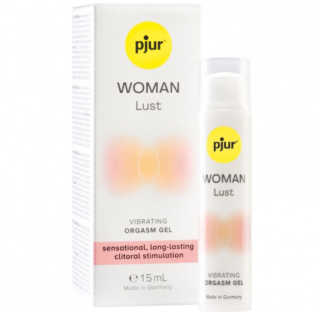 PJUR - WOMAN LUST GEL VIBRANTE PER ORGASMO 15 ML