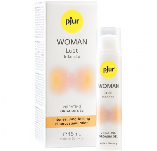 PJUR - WOMAN LUST GEL VIBRANTE INTENSO PER ORGASMO 15 ML