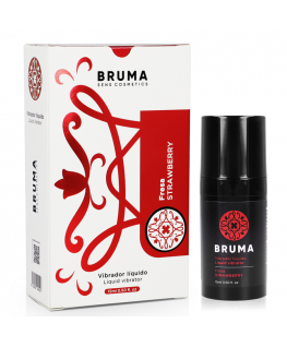 BRUMA - VIBRATORE LIQUIDO ULTRA SCORREVOLE FRAGOLA 15 ML