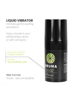 BRUMA - VIBRATORE LIQUIDO ULTRA SCORREVOLE ANGURIA 15 ML