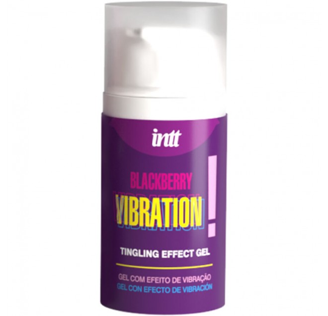 INTT RELEASES - GEL LIQUIDO VIBRANTE GUSTO MORA 15 ML