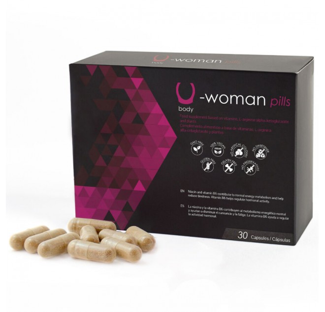 500 COSMETICS -U-WOMAN AUMENTA LA LIBIDO FEMMINILE - 30 CAPSULE