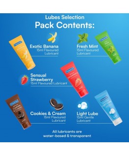 PASANTE - CONFEZIONE LUBRIFICANTI AROMI ASSORTITI 5 UNITÀ X 15 ML