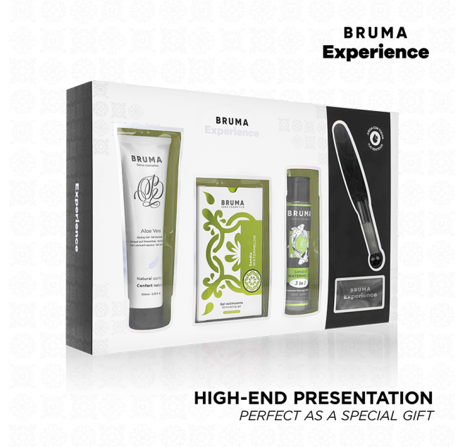 BRUMA XPERIENCE - KIT TENTAZIONE DOLCE ANGURIA CON POTENZIATORE DI ORGASMO